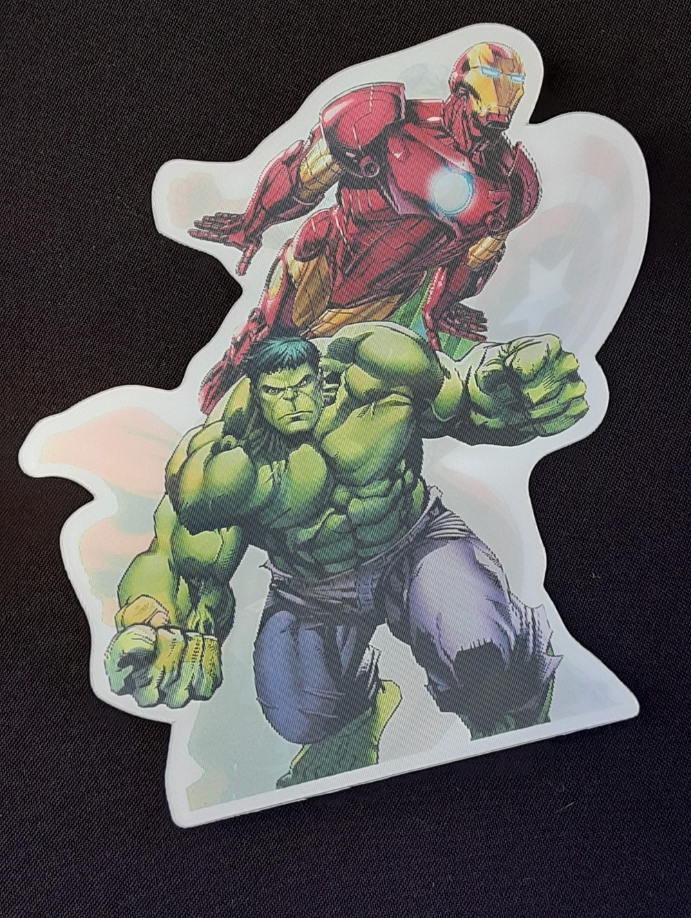 Marvel Avengers Die-cut Vinyl Stickers Featuring Hulk And Iron Man 2 For $15